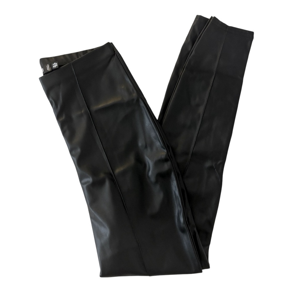 NWOT Missguided faux leather leggings sz8